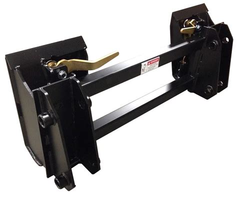 mini skid steer universal mount plate|universal skid steer quick hitch.